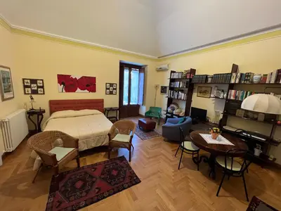 Letto o letti in una camera di Suite Ursino