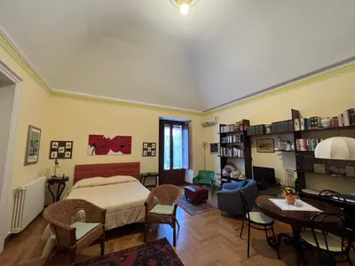 Area soggiorno di Suite Ursino
