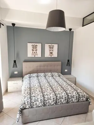Letto o letti in una camera di Bed and Breakfast Federica