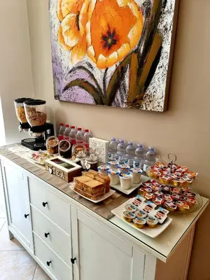 Cibo presso il bed & breakfast o nelle vicinanze
