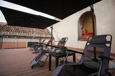 Balcone o terrazza di Hotel Villa Romeo