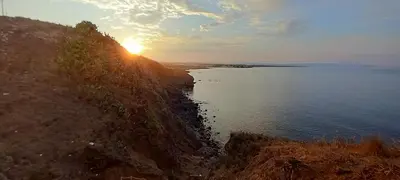 Paesaggio naturale nelle vicinanze della villa