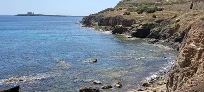 Paesaggio naturale nelle vicinanze della villa