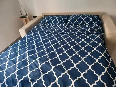 Letto o letti in una camera di Casa Ciuzza