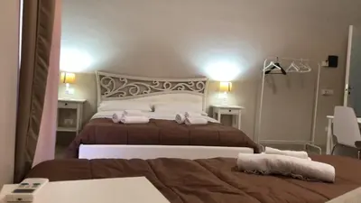 Letto o letti in una camera di Fuoco dell'Etna