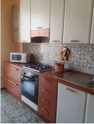 Cucina o angolo cottura di Casa Narciso tra mare e canyon ad Avola