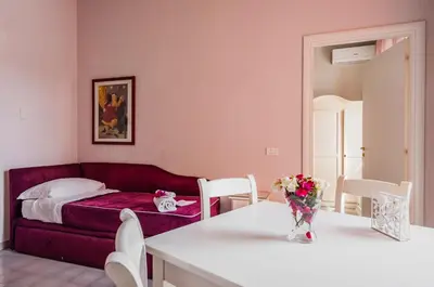 Area soggiorno di Stella del mare Apartments