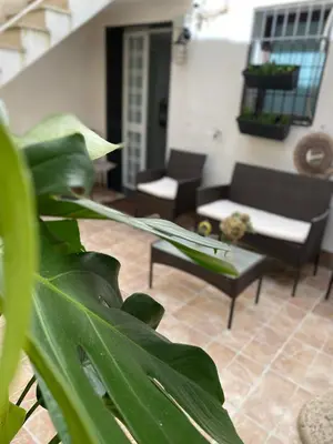 Area soggiorno di Brimiky House