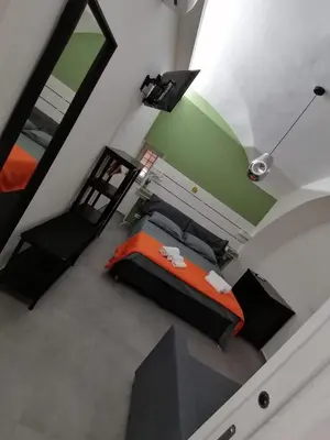 Letto o letti in una camera di La Casa di Orlando