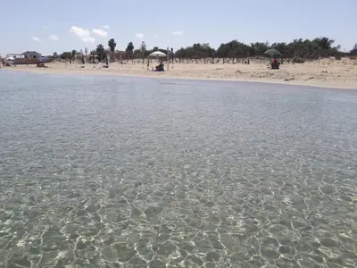 Paesaggio naturale nelle vicinanze della villa