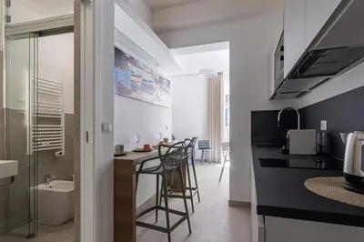 Cucina o angolo cottura di Palazzo Amalfitania