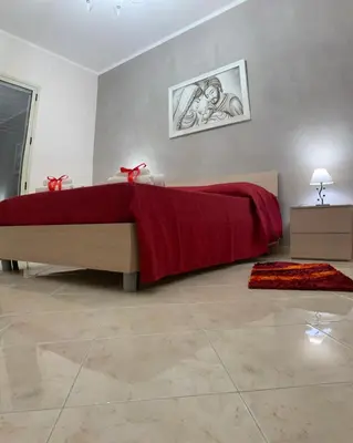Letto o letti in una camera di Il Gelsomino House