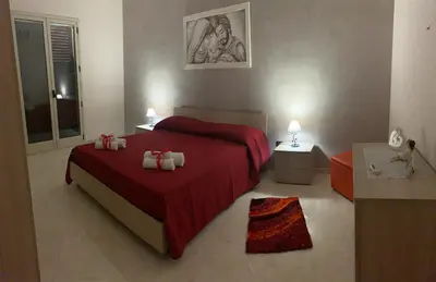 Letto o letti in una camera di Il Gelsomino House