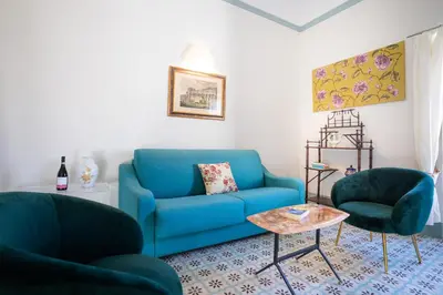 Area soggiorno di Capo 10 Liberty Apartments