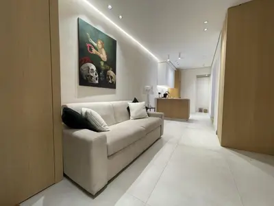 Area soggiorno di Catania Center Apartment