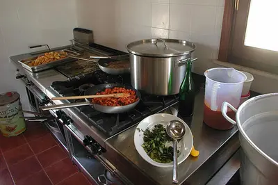 Cibo presso l'agriturismo o nelle vicinanze