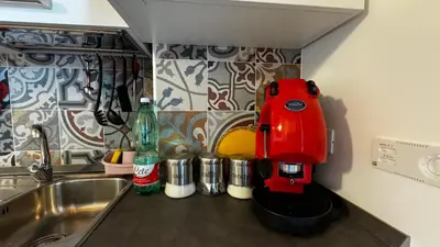 Cucina o angolo cottura di Casa vacanze Il Mandarancio
