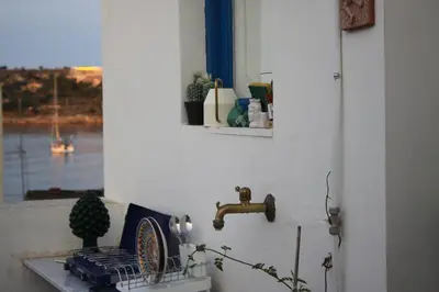 Vista sul fiume nelle vicinanze della casa vacanze