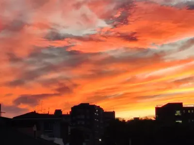 Alba o tramonto visti dall'interno della casa vacanze o dai dintorni