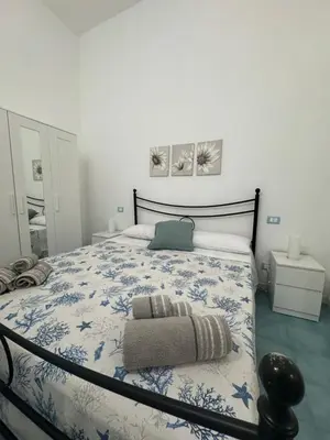 Letto o letti in una camera di La Veranda