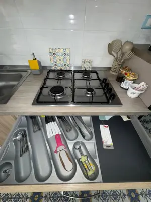 Cucina o angolo cottura di La Veranda