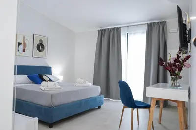 Letto o letti in una camera di Thalassa Rooms