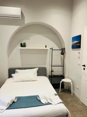 Letto o letti in una camera di Ruanera