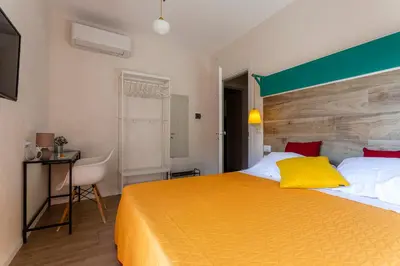 Letto o letti in una camera di Misar-36