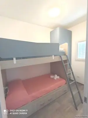 Letto o letti a castello in una camera di Levante Marzamemi