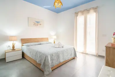 Letto o letti in una camera di Imama' apartament vista mare