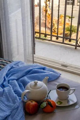 Set per la preparazione di tè e caffè presso Archimede Charm B&B - Historical Palace in Ortigia