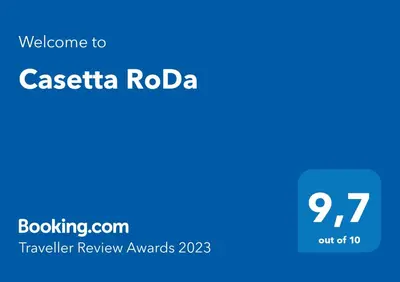 Certificato, attestato, insegna o altro documento esposto da Casetta RoDa