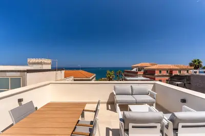 Balcone o terrazza di Aquamarine Terrace by Wonderful Italy