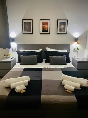 Letto o letti in una camera di Sicilian Rooms