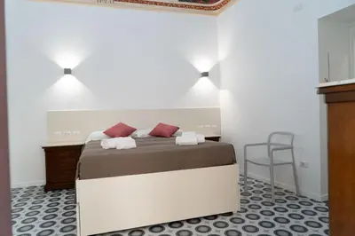 Letto o letti in una camera di Zagara e Lumia