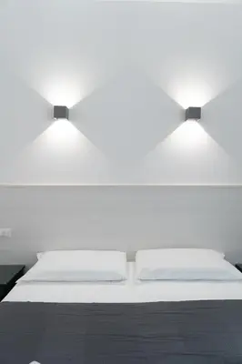 Letto o letti in una camera di Zagara e Lumia