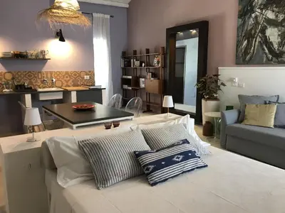 Area soggiorno di CasapiuHolidaySicilia - Adults Only