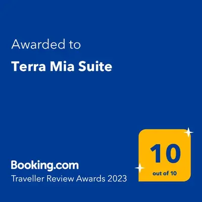 Certificato, attestato, insegna o altro documento esposto da Terra Mia Suite