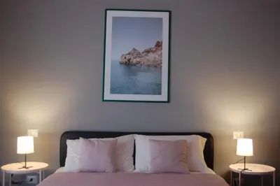 Letto o letti in una camera di Dimora 81