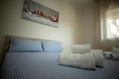 Letto o letti in una camera di DaniPa House