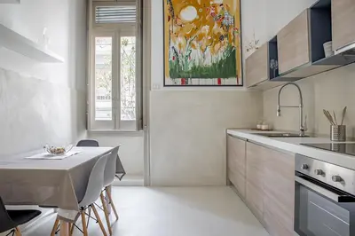 Cucina o angolo cottura di Cavour Apartments by Wonderful Italy
