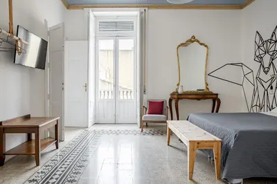 TV o dispositivi per l'intrattenimento presso Cavour Apartments by Wonderful Italy