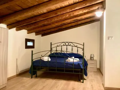 Letto o letti in una camera di Casale Ciricó tra Catania e Siracusa