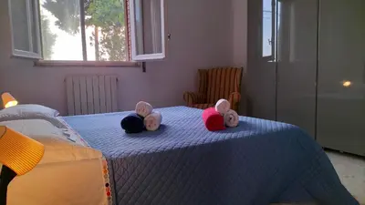 Letto o letti in una camera di La Casa di Ludovica
