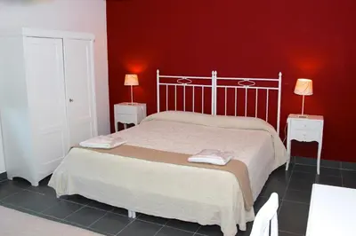 Letto o letti in una camera di Agriturismo Roccadia