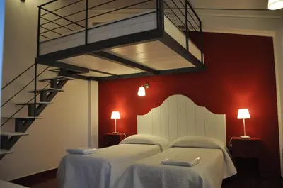 Letto o letti in una camera di Agriturismo Roccadia