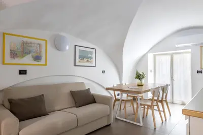 Area soggiorno di Palazzo Marletta Duomo Apartment