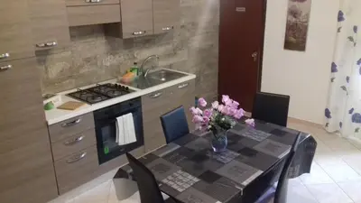 Cucina o angolo cottura di Casa Vacanze Epicarmo