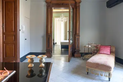 Letto o letti in una camera di DIMORA PATERNÒ DEL GRADO
