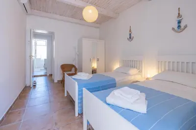 Letto o letti in una camera di Sea view New Apartment Ortigia